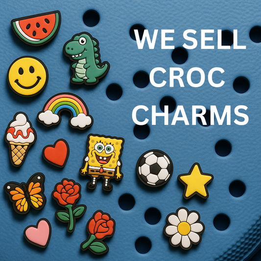 Assorted Shoe Charms Ritchie Feed & Seed Stock