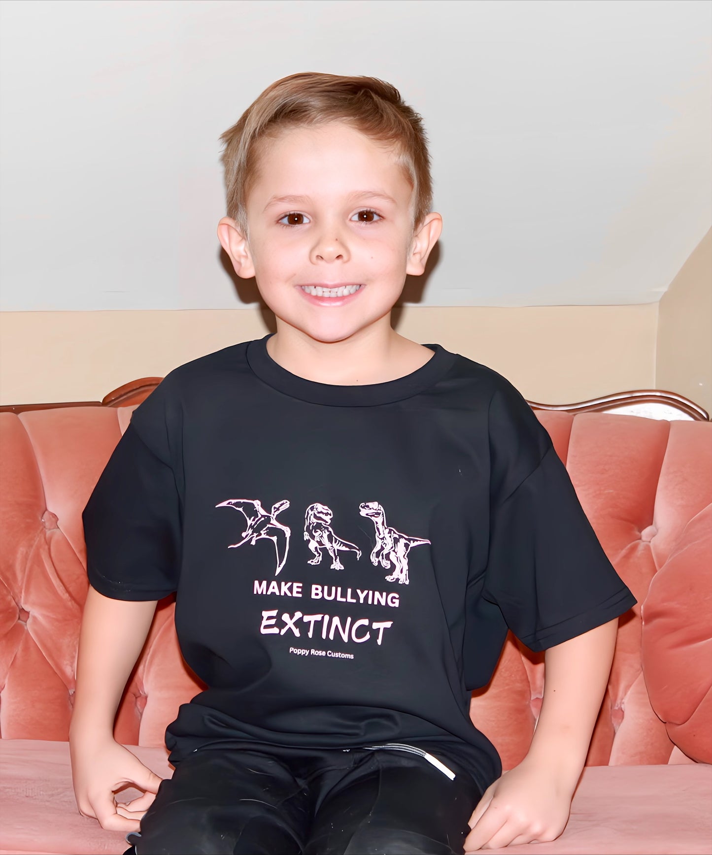 Make Bullying Extinct T-Shirt-Pink Shirt Day February 26th