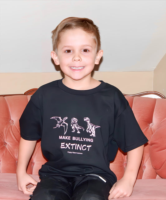 Make Bullying Extinct T-Shirt-Pink Shirt Day February 26th