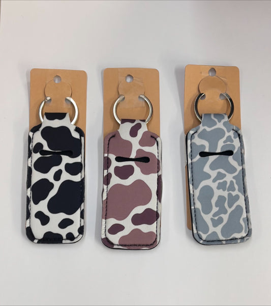 Cow Print Lip Balm Holder Ritchie Feed & Seed Stock